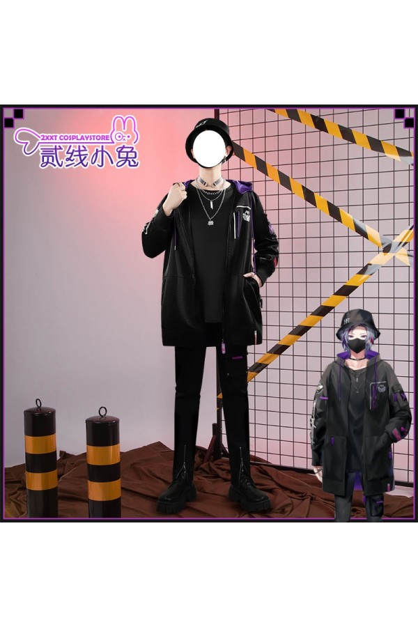 2XXT Cosplay Vtuber Fuwa Minato Private Outfit Cosplay Costume